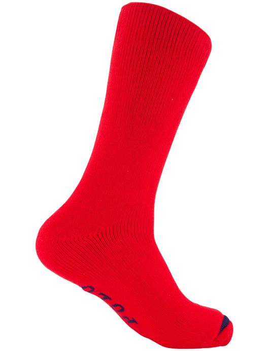 Polo Ralph Lauren sokken Bear 3-pack rood,grijs, blauw