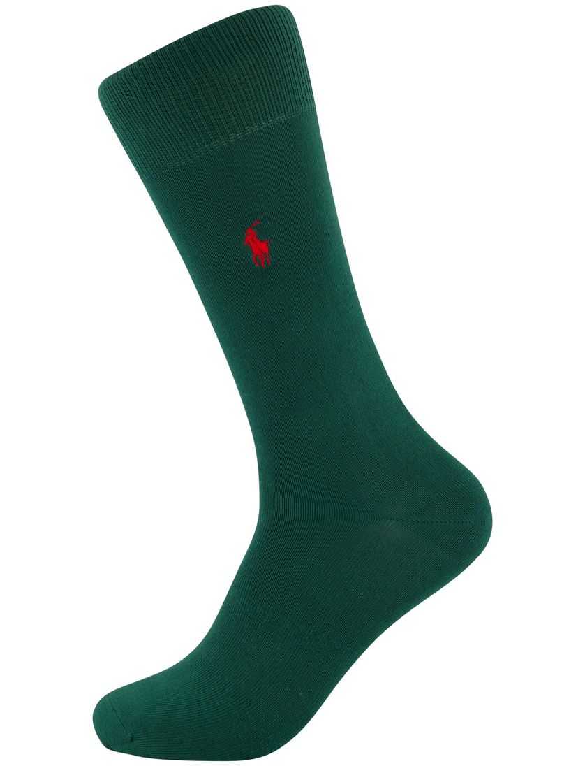 Polo Ralph Lauren sokken 3-pack rood groen