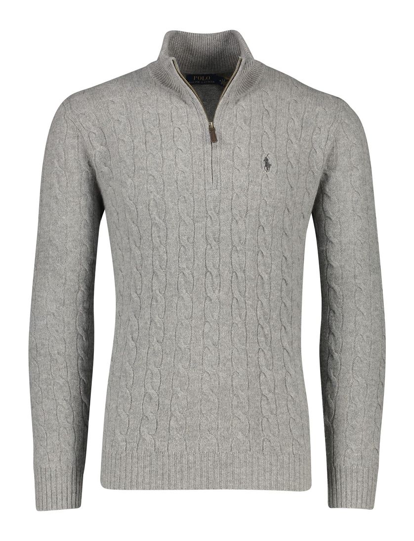 trui Polo Ralph Lauren grijs wol