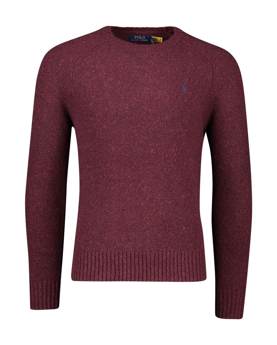 Polo Ralph Lauren trui bordeaux gebreid normale fit