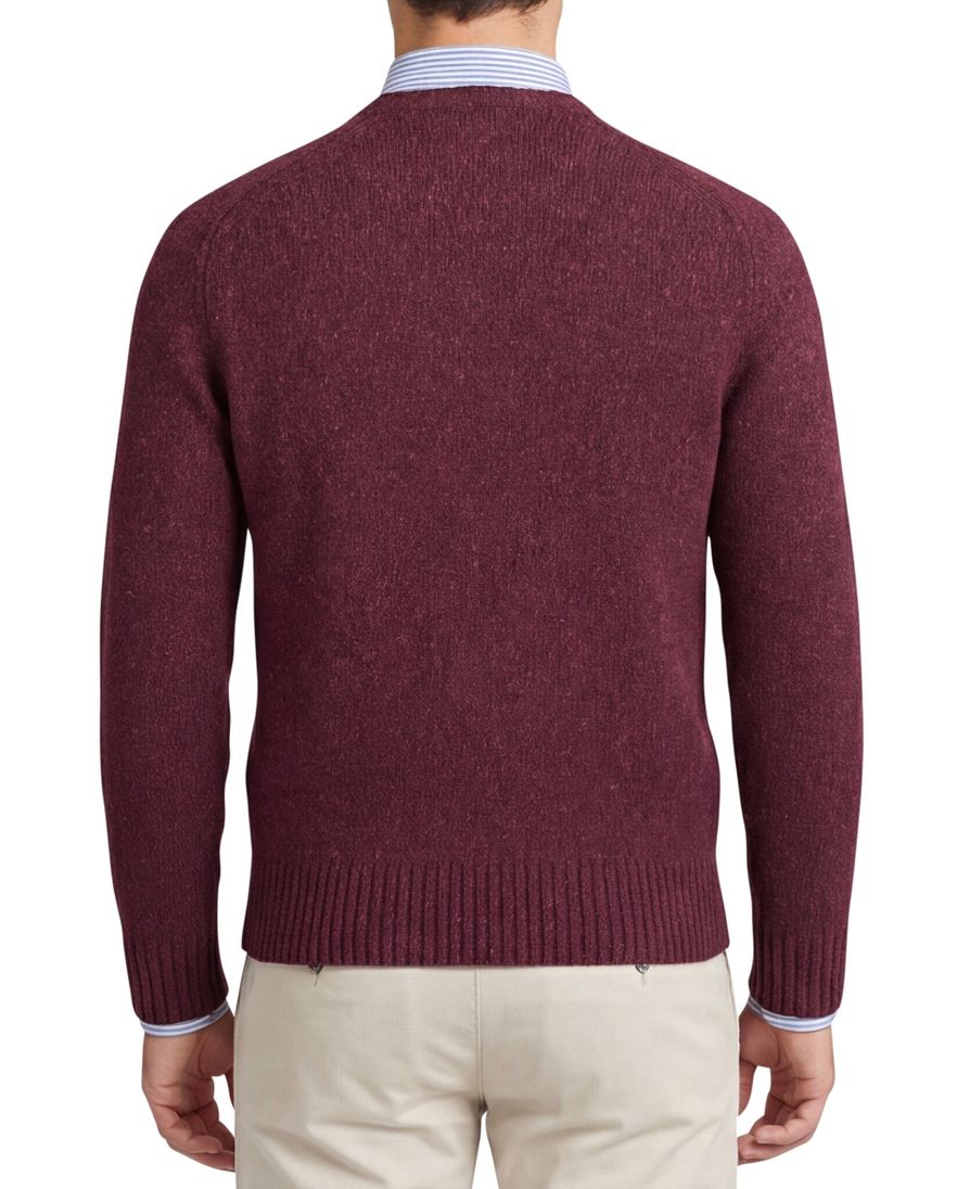 Polo Ralph Lauren trui bordeaux gebreid normale fit