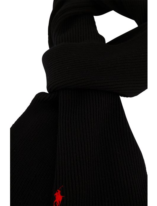 Polo Ralph Lauren sjaal zwart