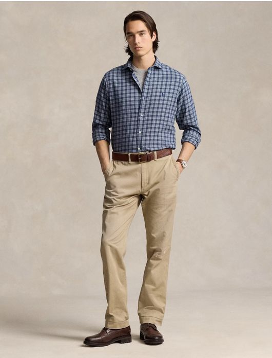 Polo Ralph Lauren overhemd donkerblauw geruit