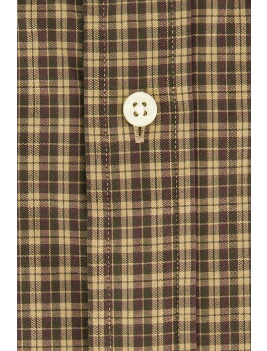 casual overhemd Polo Ralph Lauren bruin geruit katoen normale fit