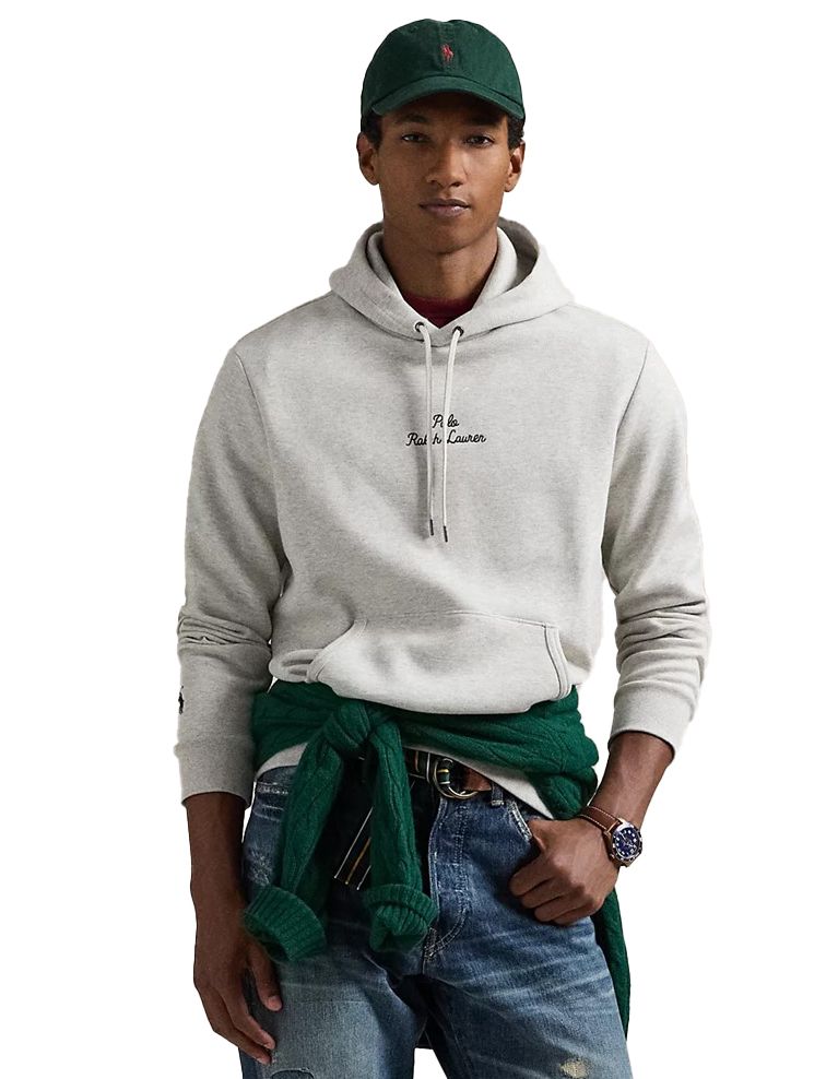 Polo Ralph Lauren hoodie grijs gemeleerd