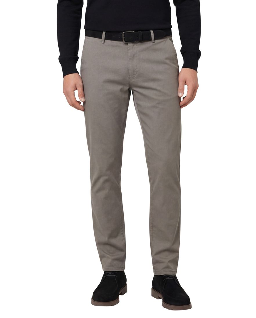 Meyer katoen chino bruin