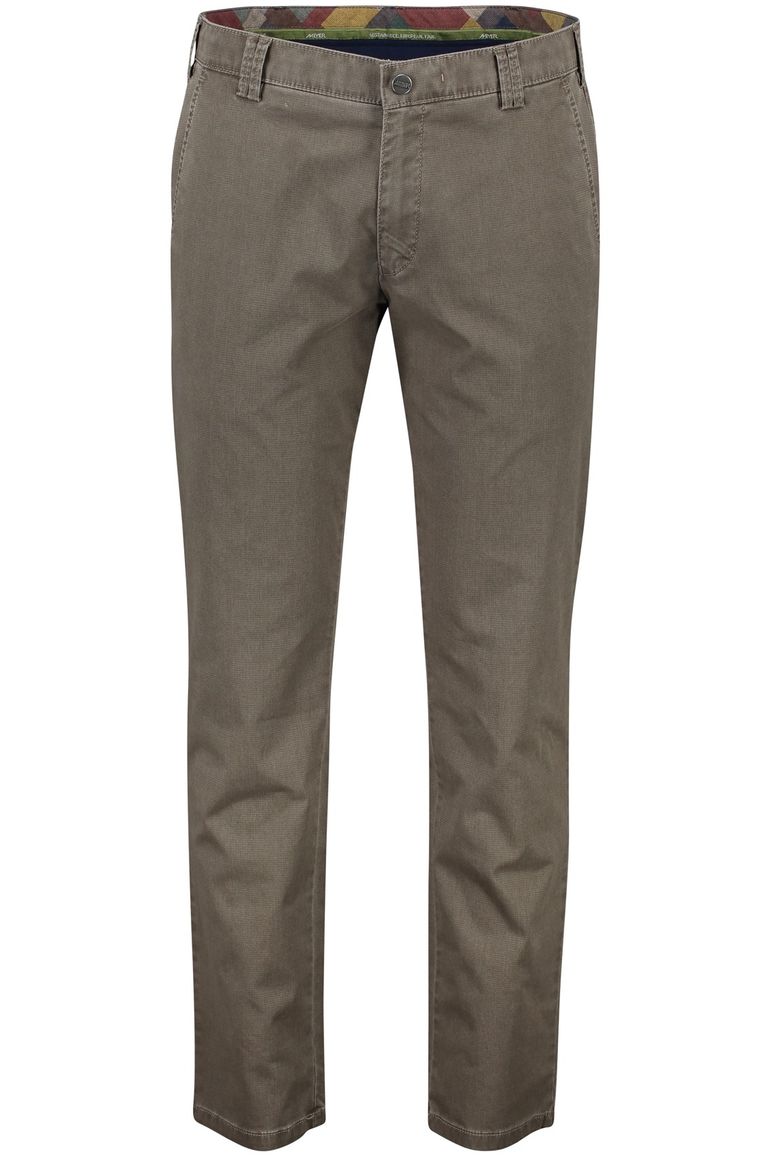 katoenen broek bruin Meyer Rio