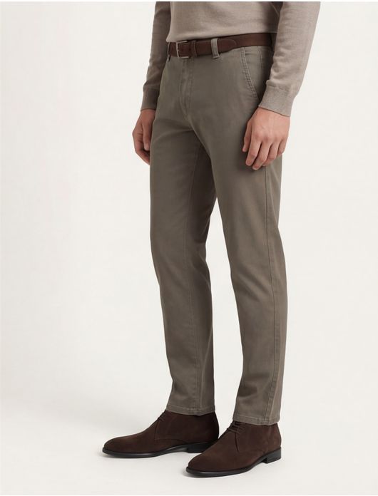 katoenen broek bruin Meyer Rio