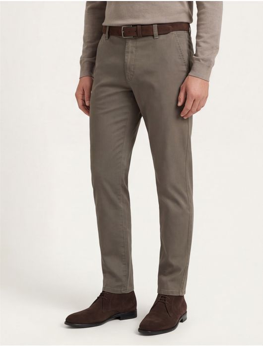 katoenen broek bruin Meyer Rio