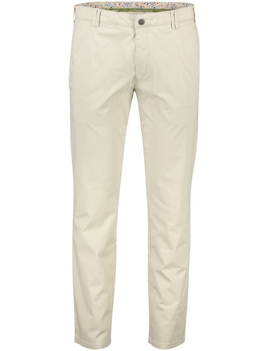 Meyer Pantalon katoen beige modern fit