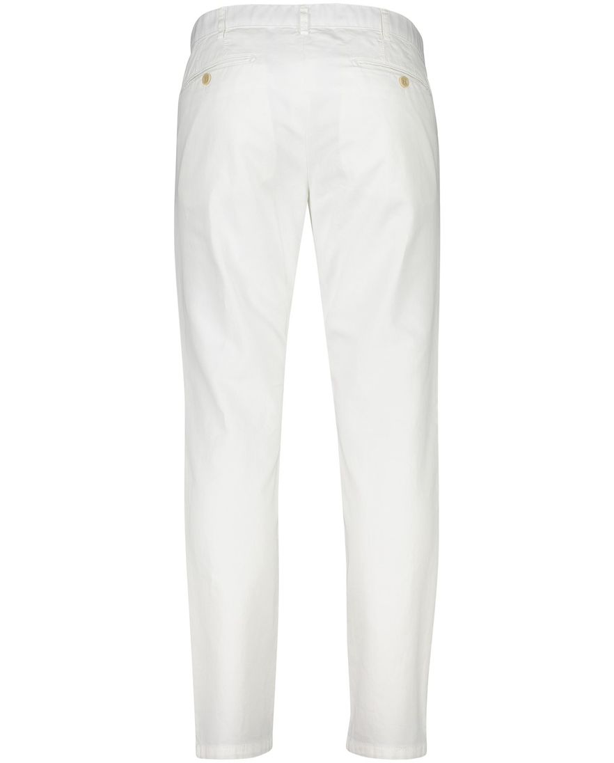 Meyer Pantalon wit modern fit katoen