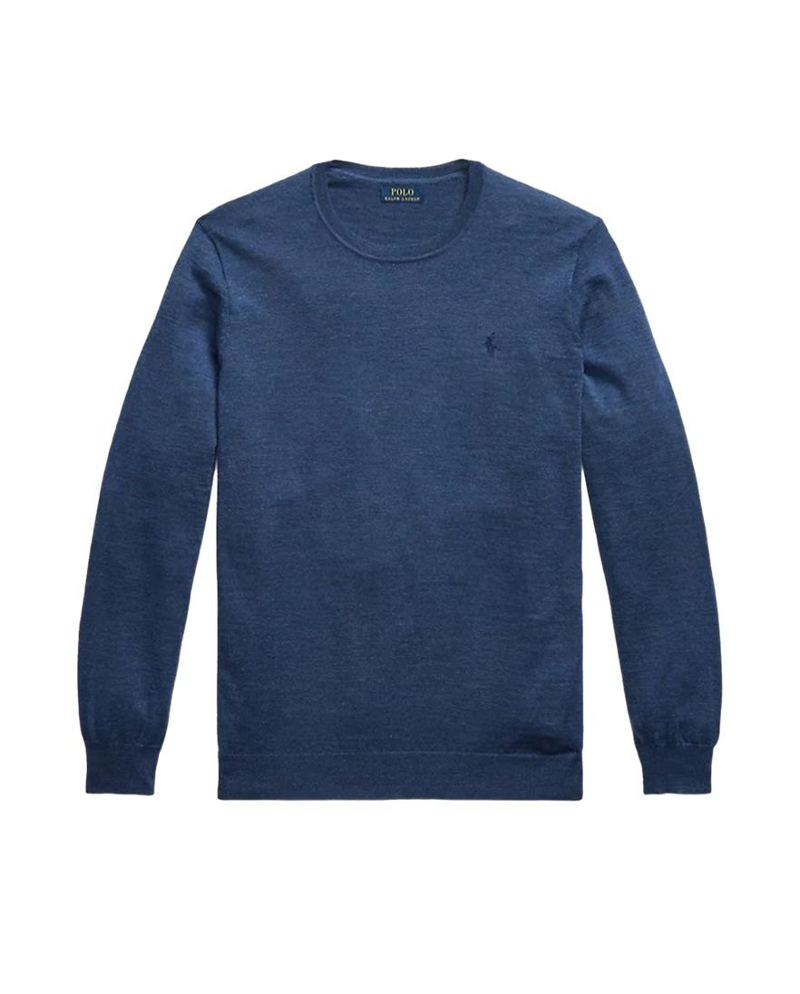 Polo Ralph Lauren Big & Tall trui donkerblauw merinowol