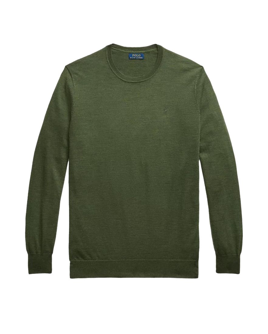 Polo Ralph Lauren trui groen merinowol Big & Tall