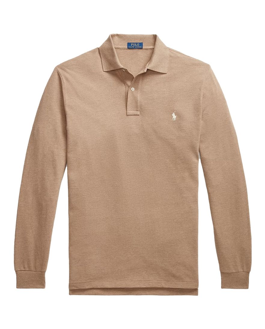 Polo Ralph Lauren Big & Tall polo lange mouw beige