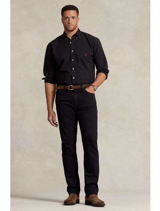Polo Ralph Lauren overhemd zwart Big & Tall