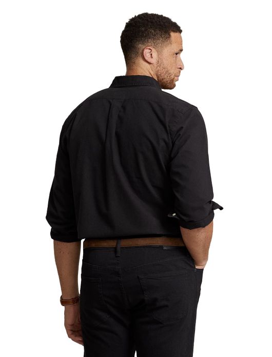 Polo Ralph Lauren overhemd zwart Big & Tall