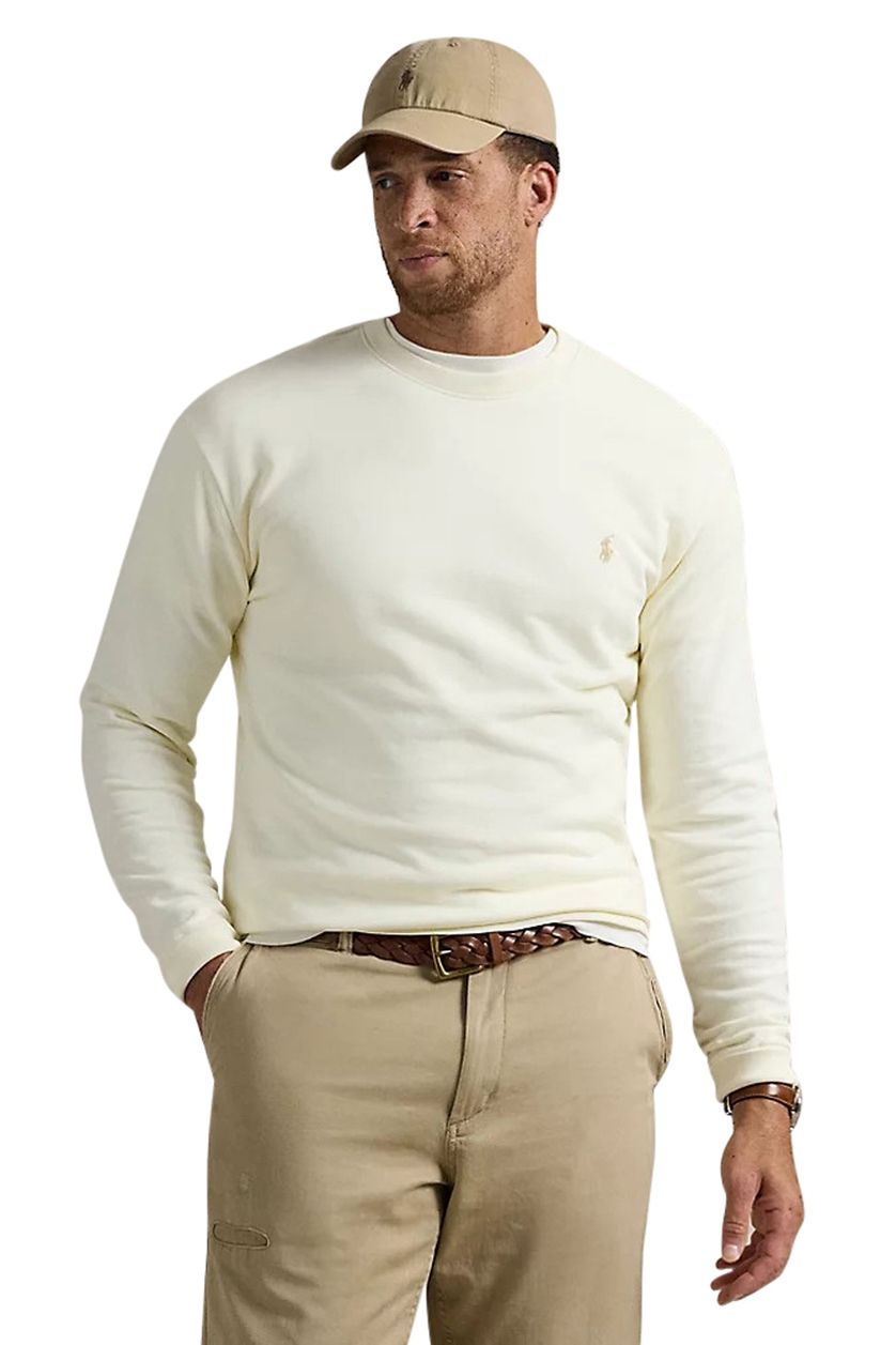 sweater Polo Ralph Lauren Big & Tall creme ronde hals