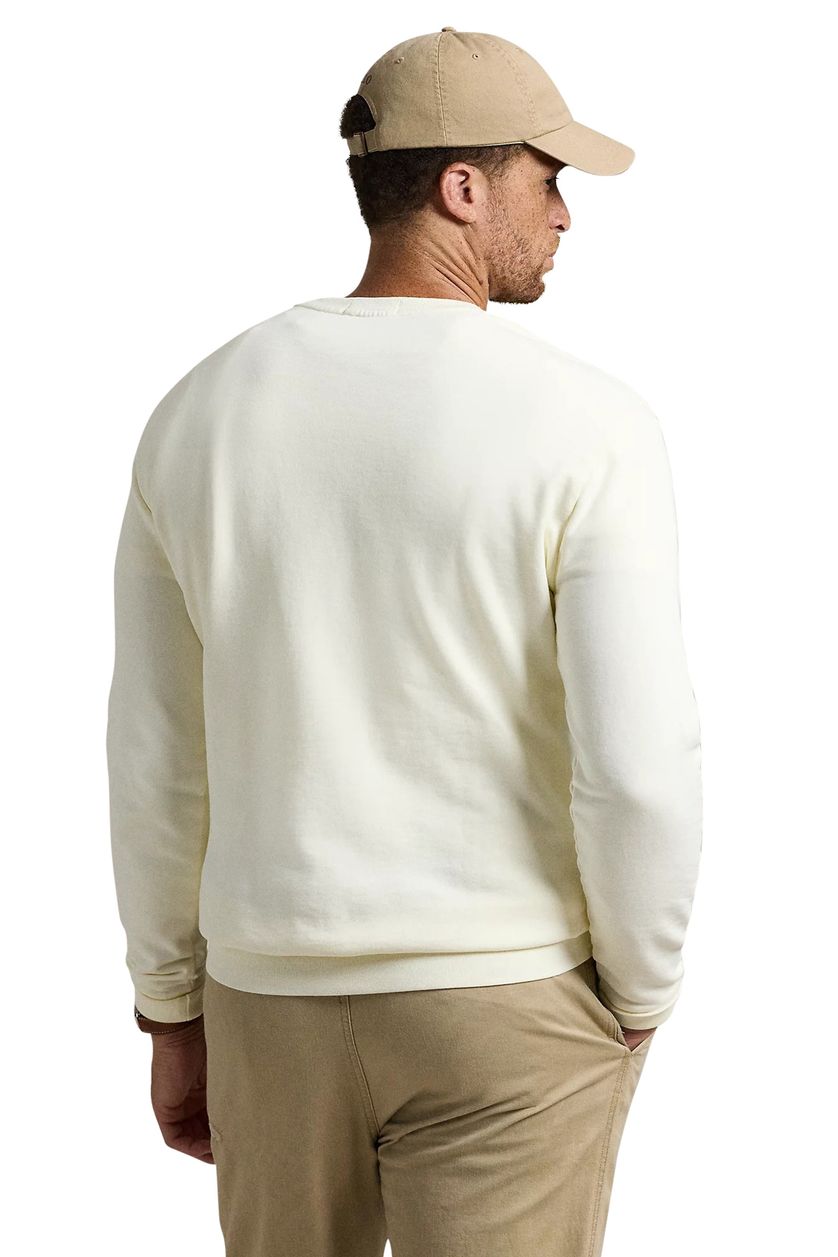 sweater Polo Ralph Lauren Big & Tall creme ronde hals