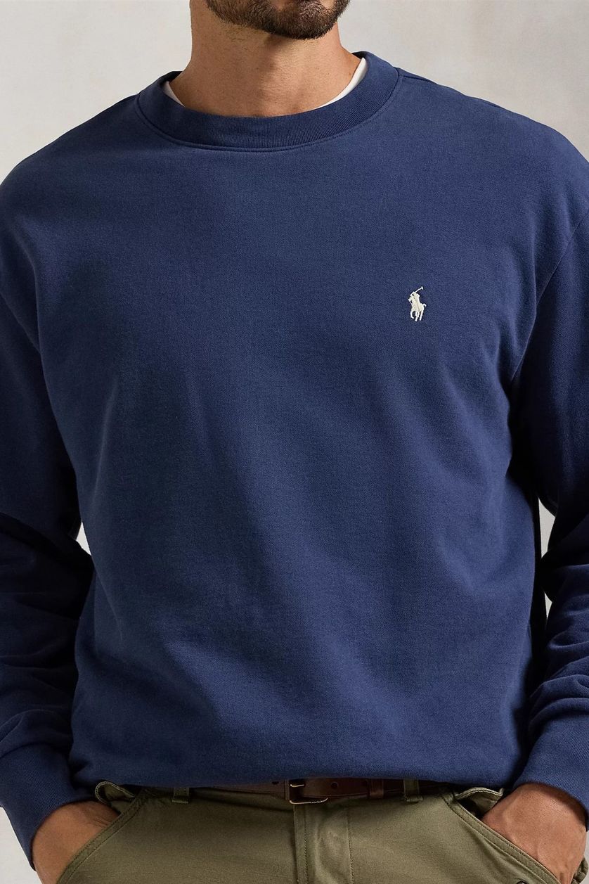 Ralph Lauren sweater donkerblauw Big & Tall