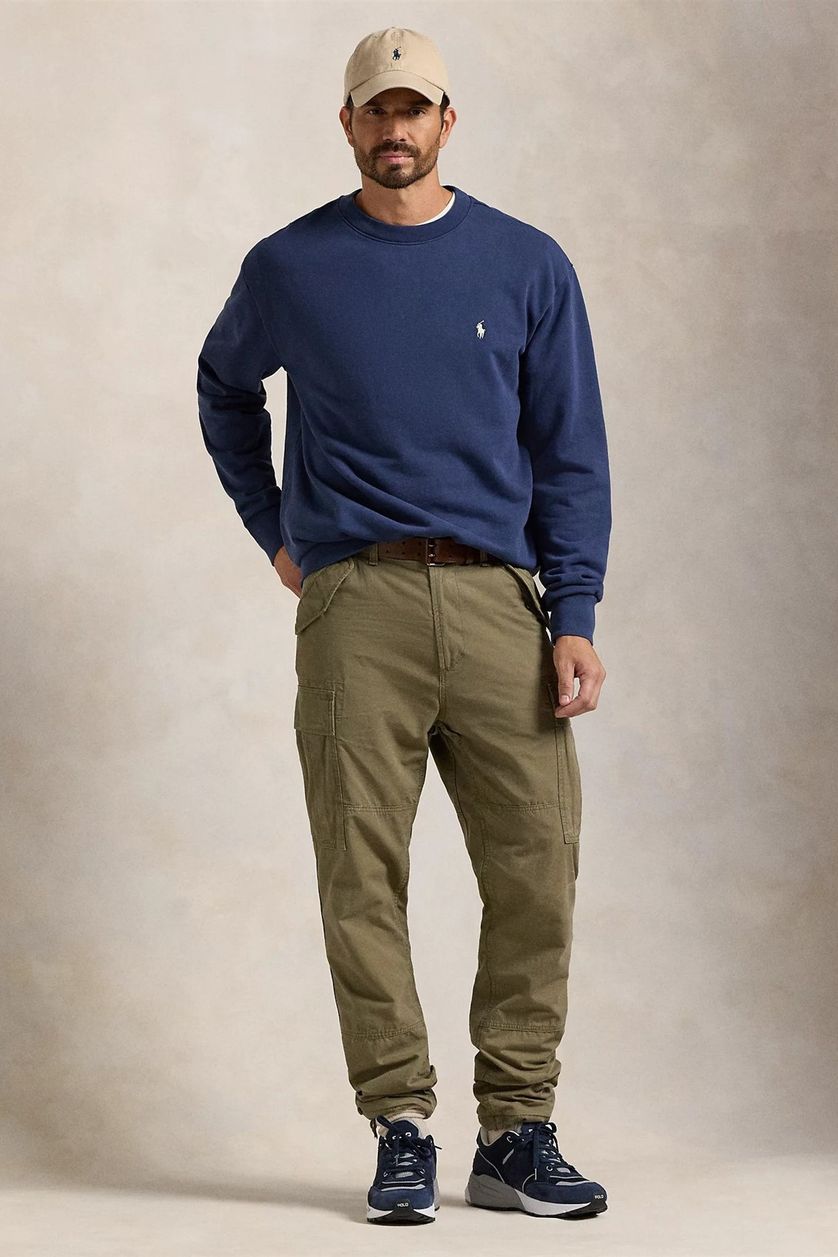 Ralph Lauren sweater donkerblauw Big & Tall