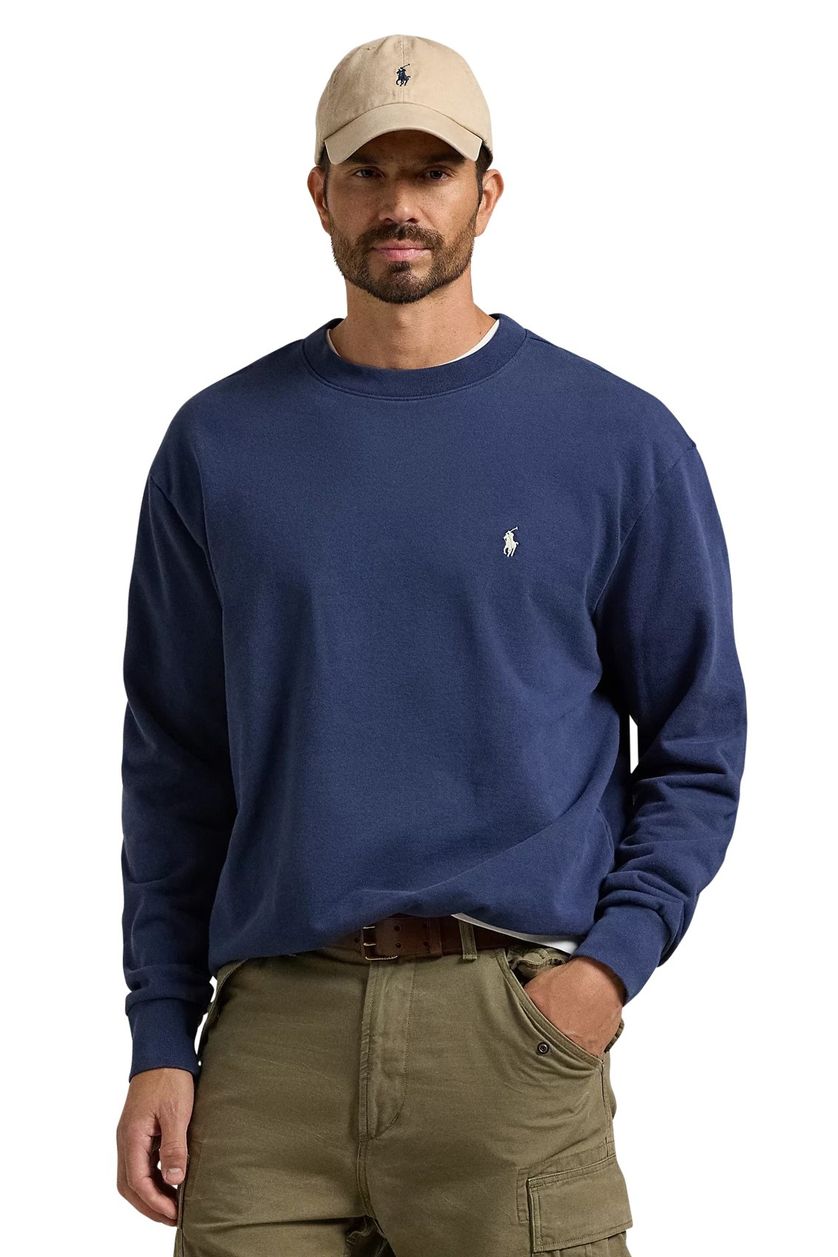 Ralph Lauren sweater donkerblauw Big & Tall