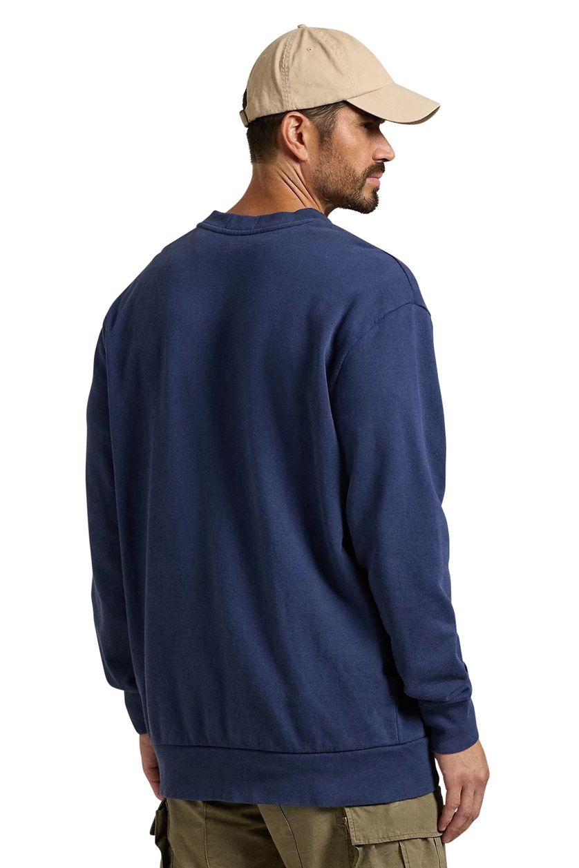 Ralph Lauren sweater donkerblauw Big & Tall