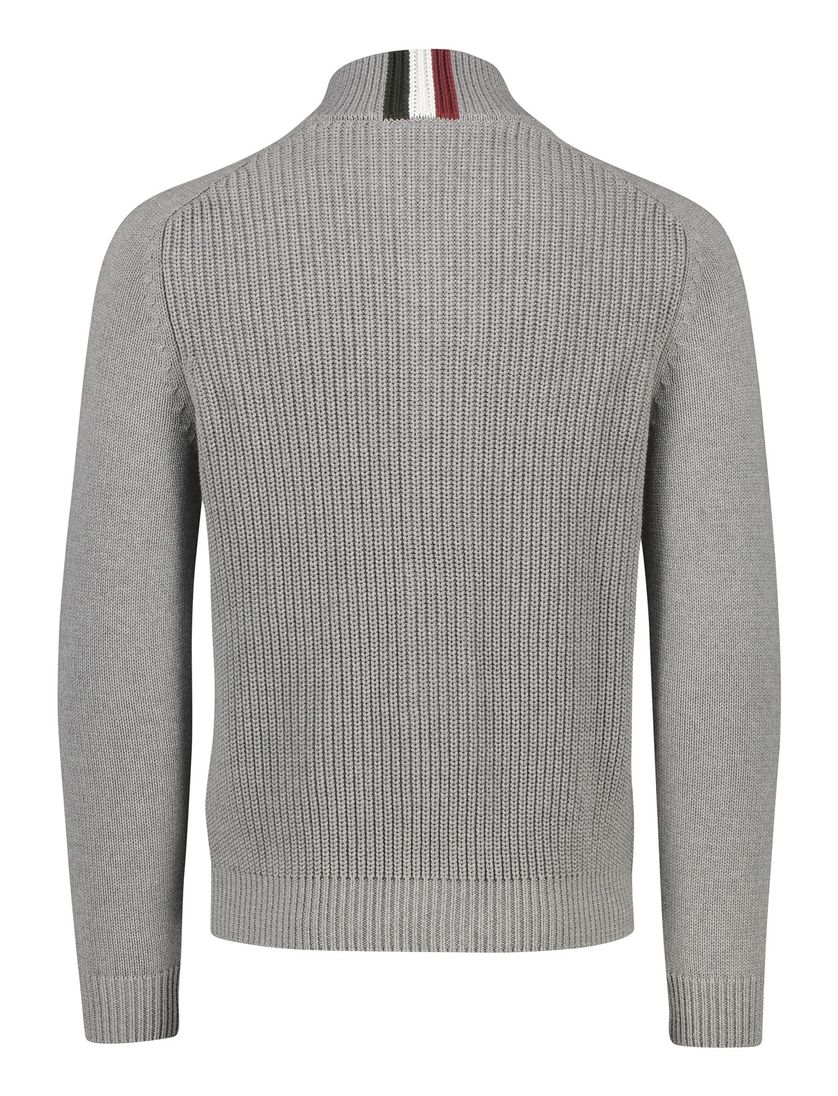 Aeronautica Militare vest grijs effen knopen