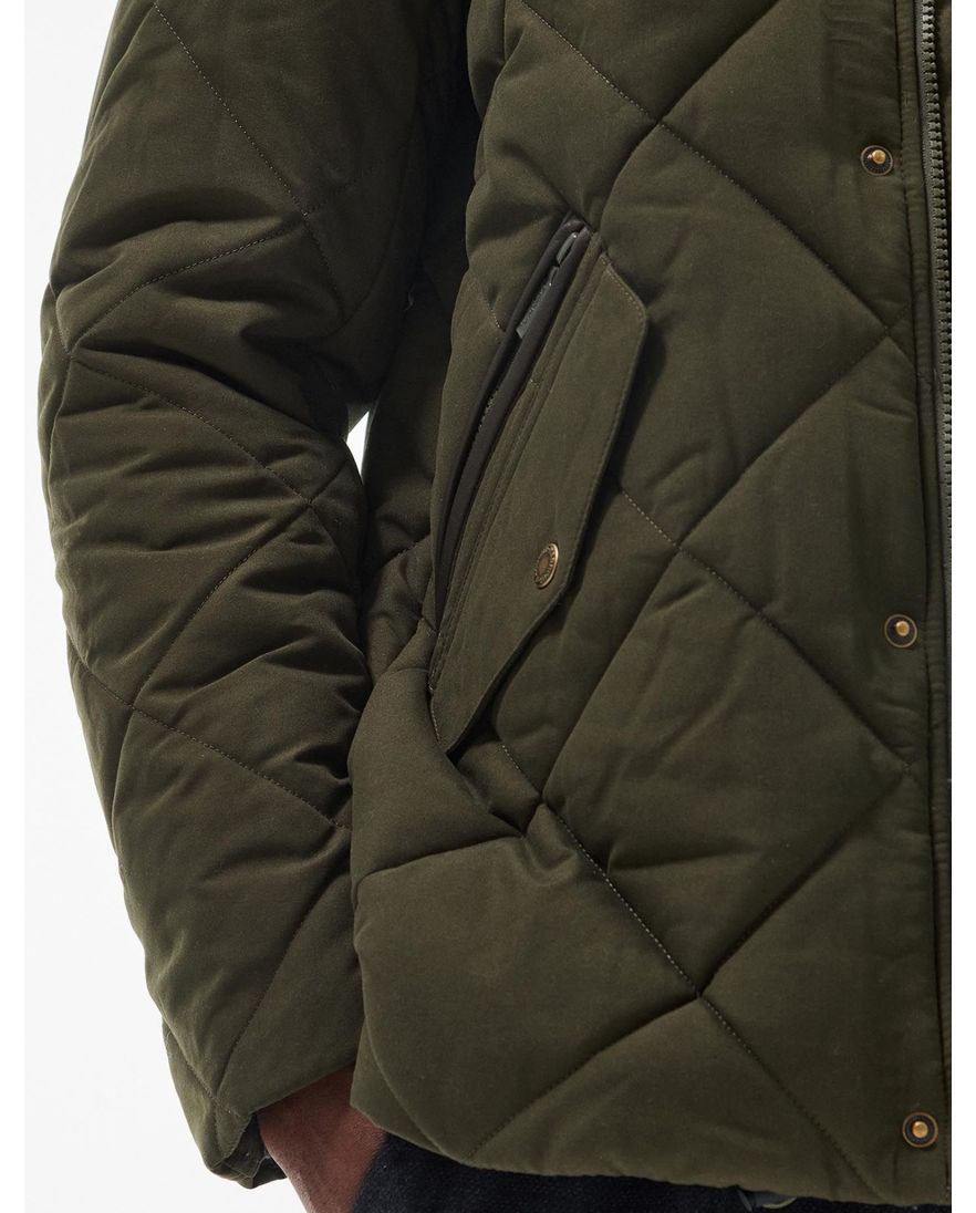 tussenjas Barbour Chelsea groen