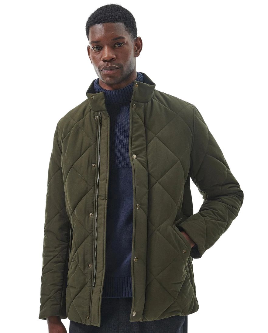 tussenjas Barbour Chelsea groen