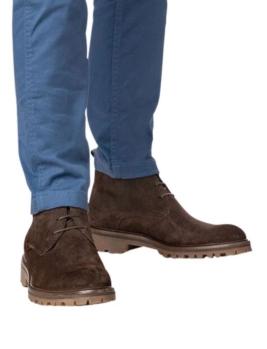 Floris van Bommel schoenen bruin suede