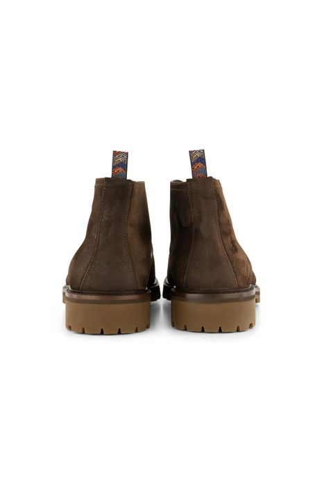 Floris van Bommel schoenen bruin suede