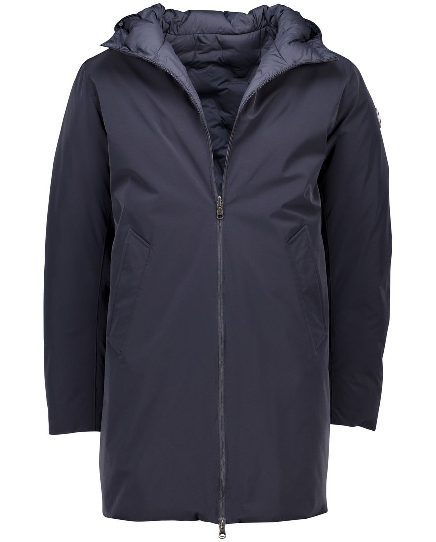 Colmar winterjas dubbelzijdig donkerblauw