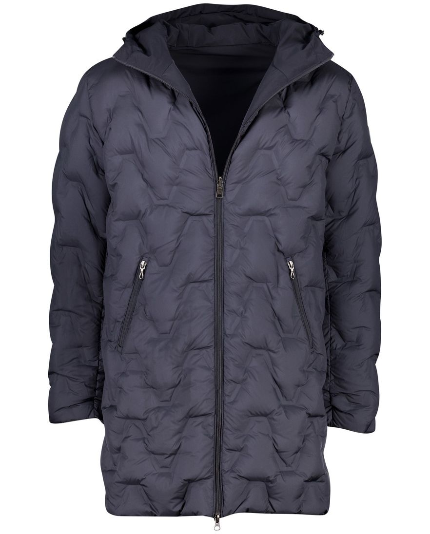 Colmar winterjas dubbelzijdig donkerblauw