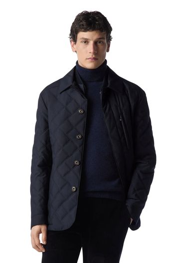 Corneliani Corneliani jas donkerblauw normale fit