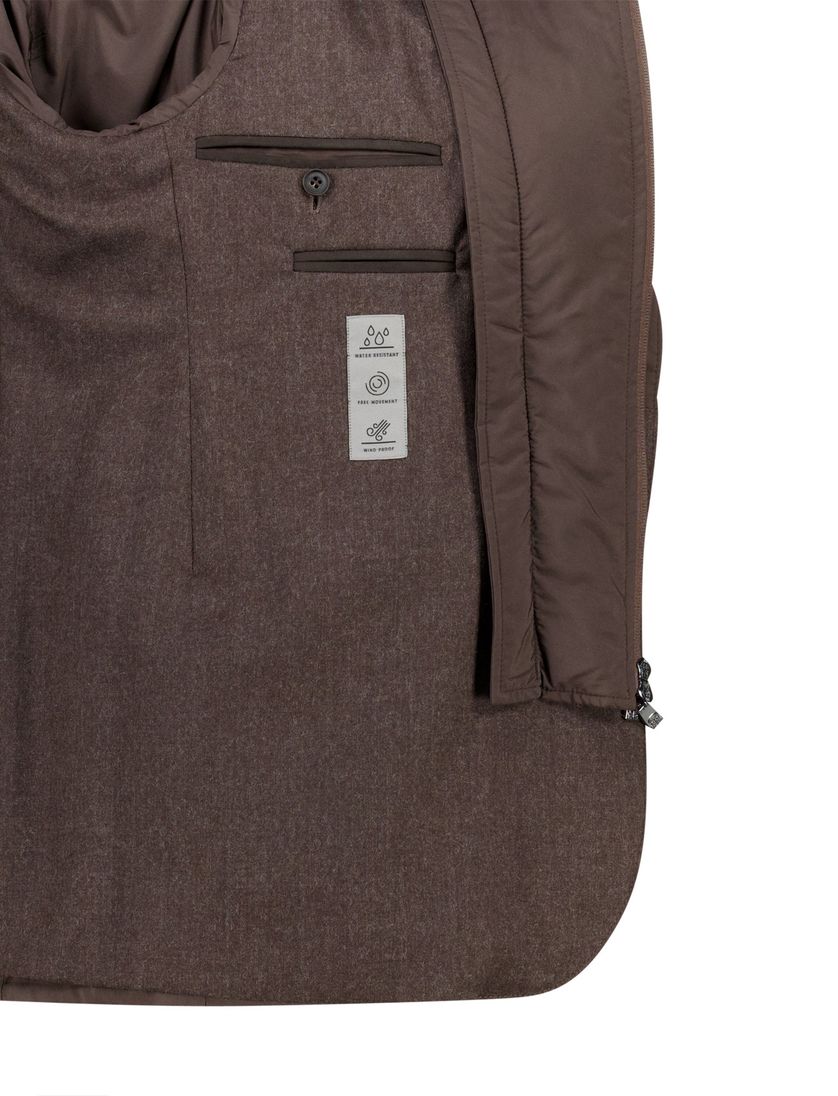 Corneliani jas bruin second side padding