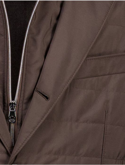Corneliani jas bruin second side padding