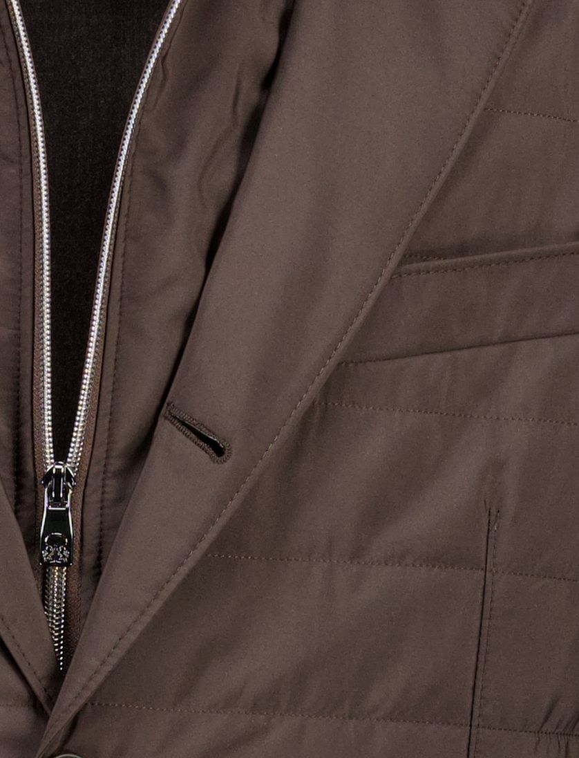 Corneliani jas bruin second side padding