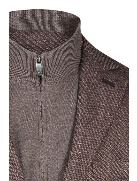 Corneliani colbert bruin virgin wol