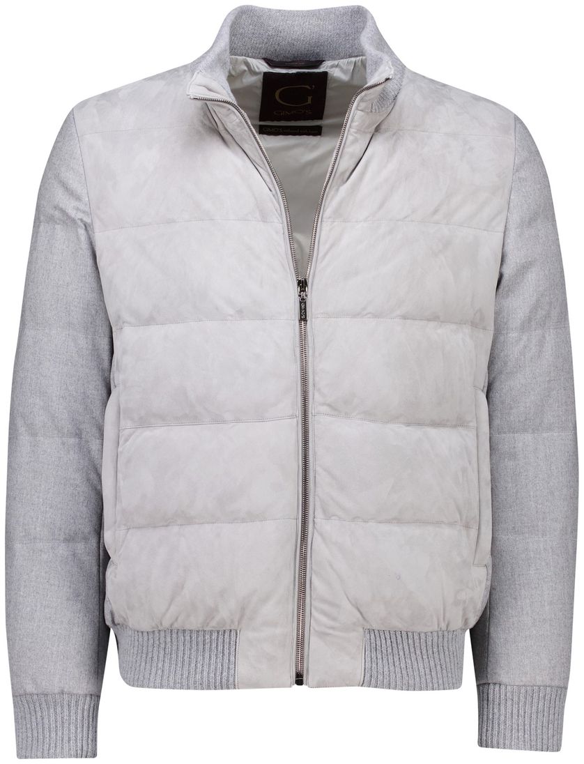 Winterjas Gimo's grijs wol