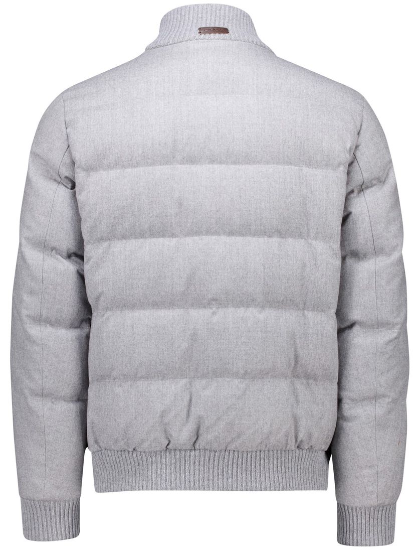 Winterjas Gimo's grijs wol