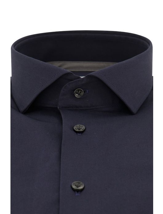 Profuomo overhemd super slim fit navy