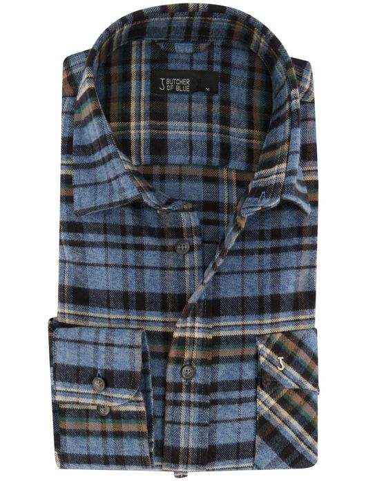 Overshirt blauw Butcher of Blue