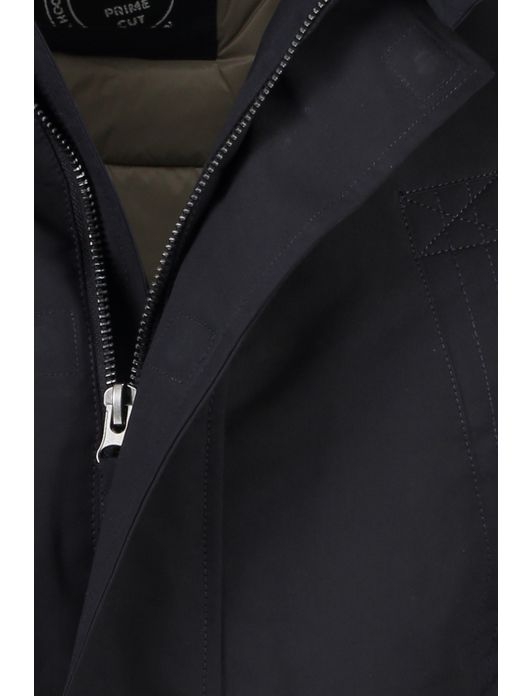 Butcher of Blue winterjas donkerblauw