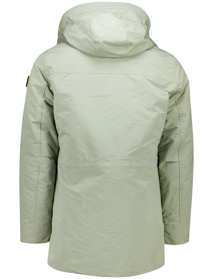 Butcher of Blue jack groen waterafstotend met capuchon
