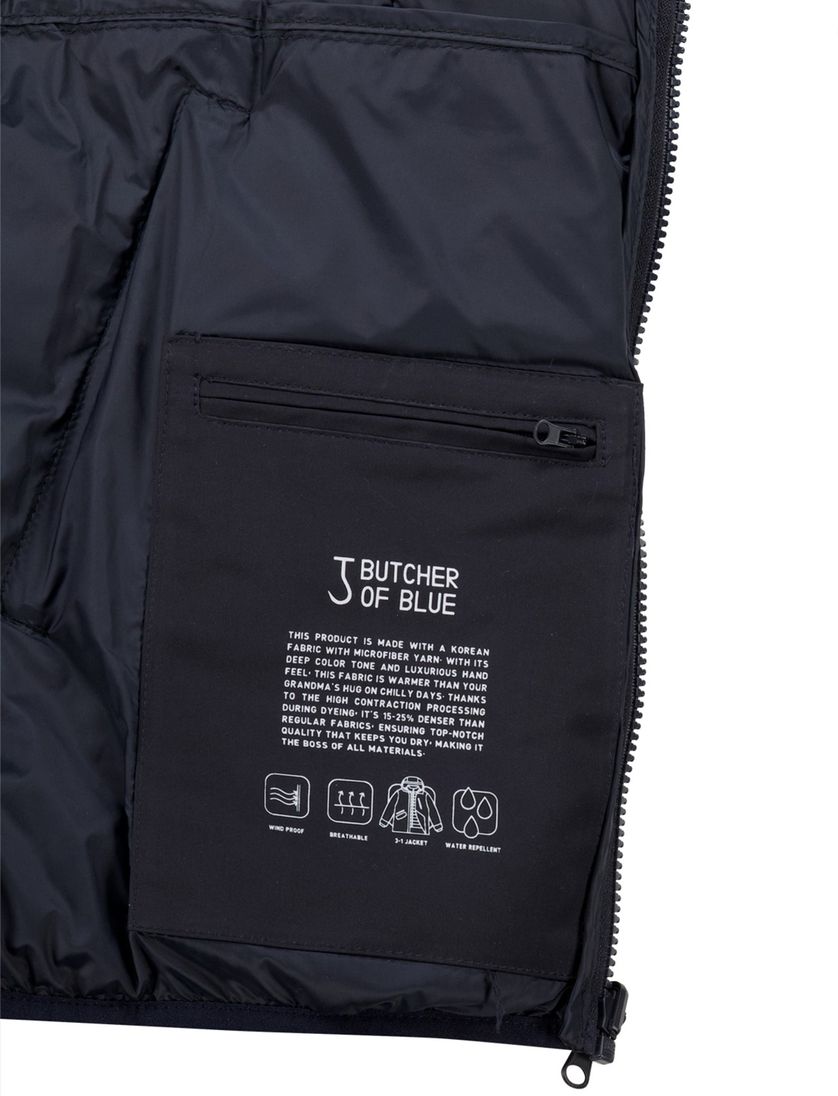 Butcher of Blue jack groen waterafstotend met capuchon