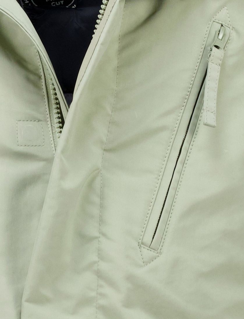 Butcher of Blue jack groen waterafstotend met capuchon