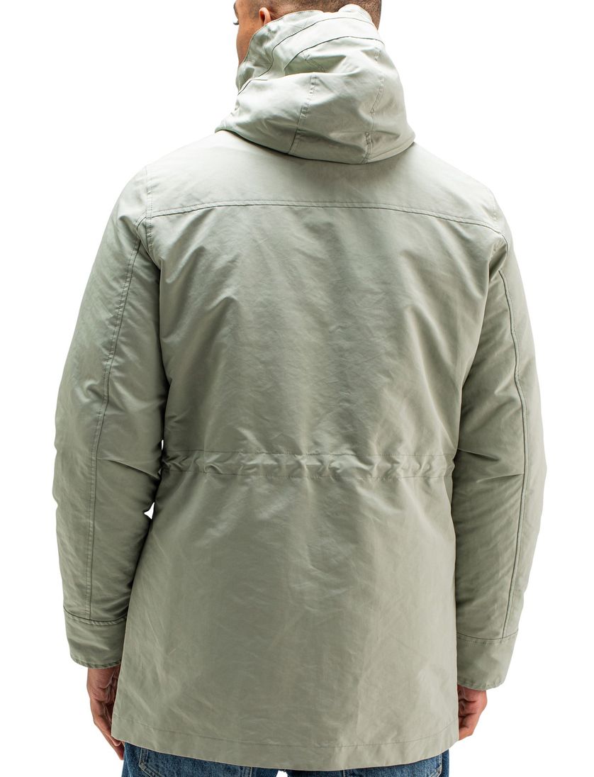 Butcher of Blue jack groen waterafstotend met capuchon