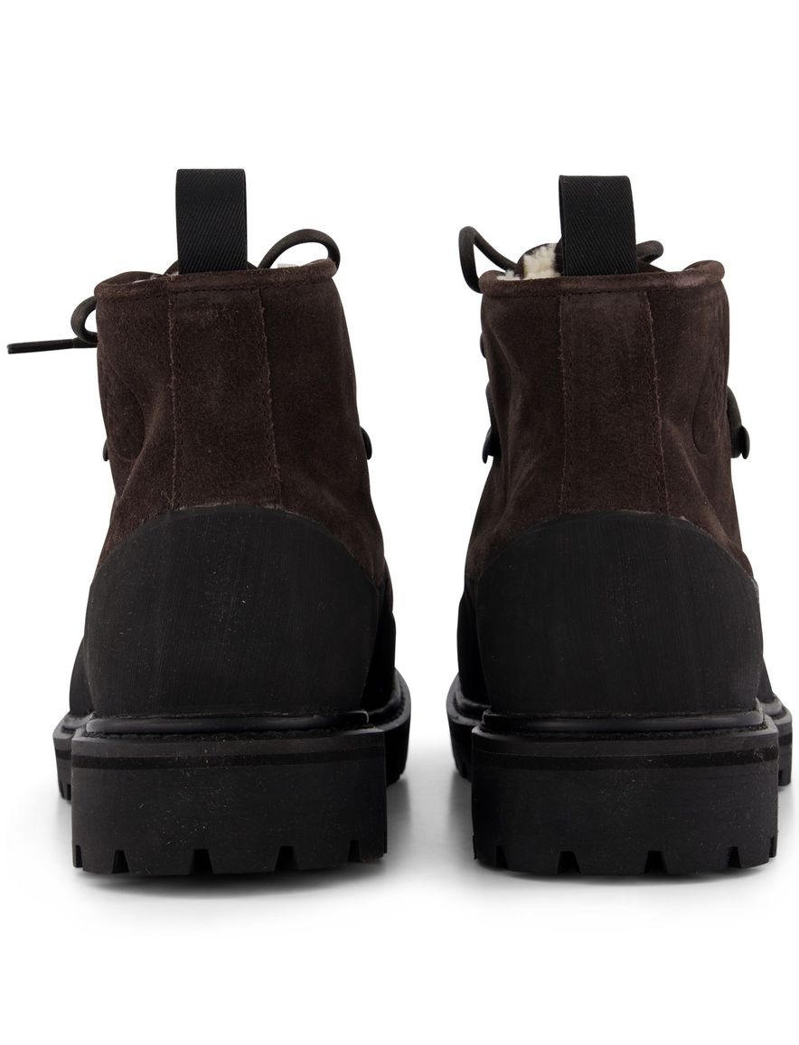 Hoge Blackstone schoenen bruin effen