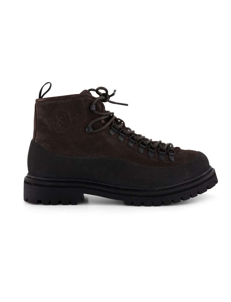 Hoge Blackstone schoenen bruin effen