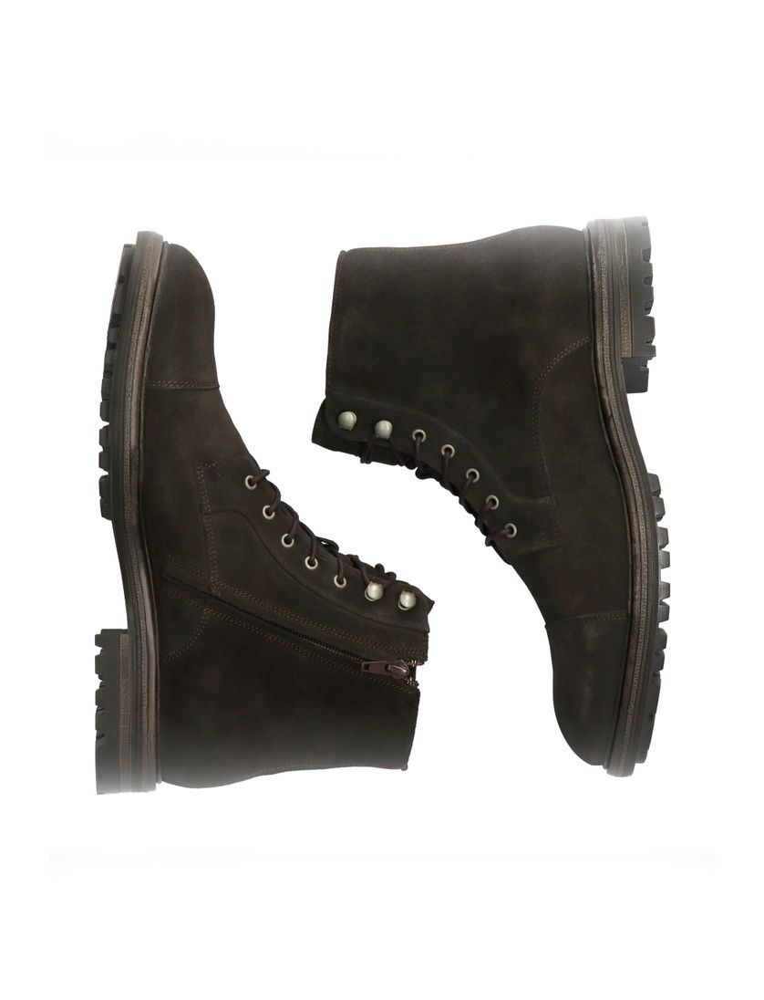 Blackstone hoge bruine boots van leer